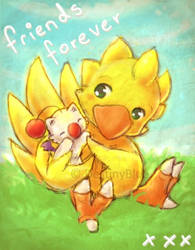 Chocobo n Moogle