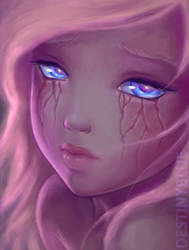 If tears left scars... by DestinyBlue