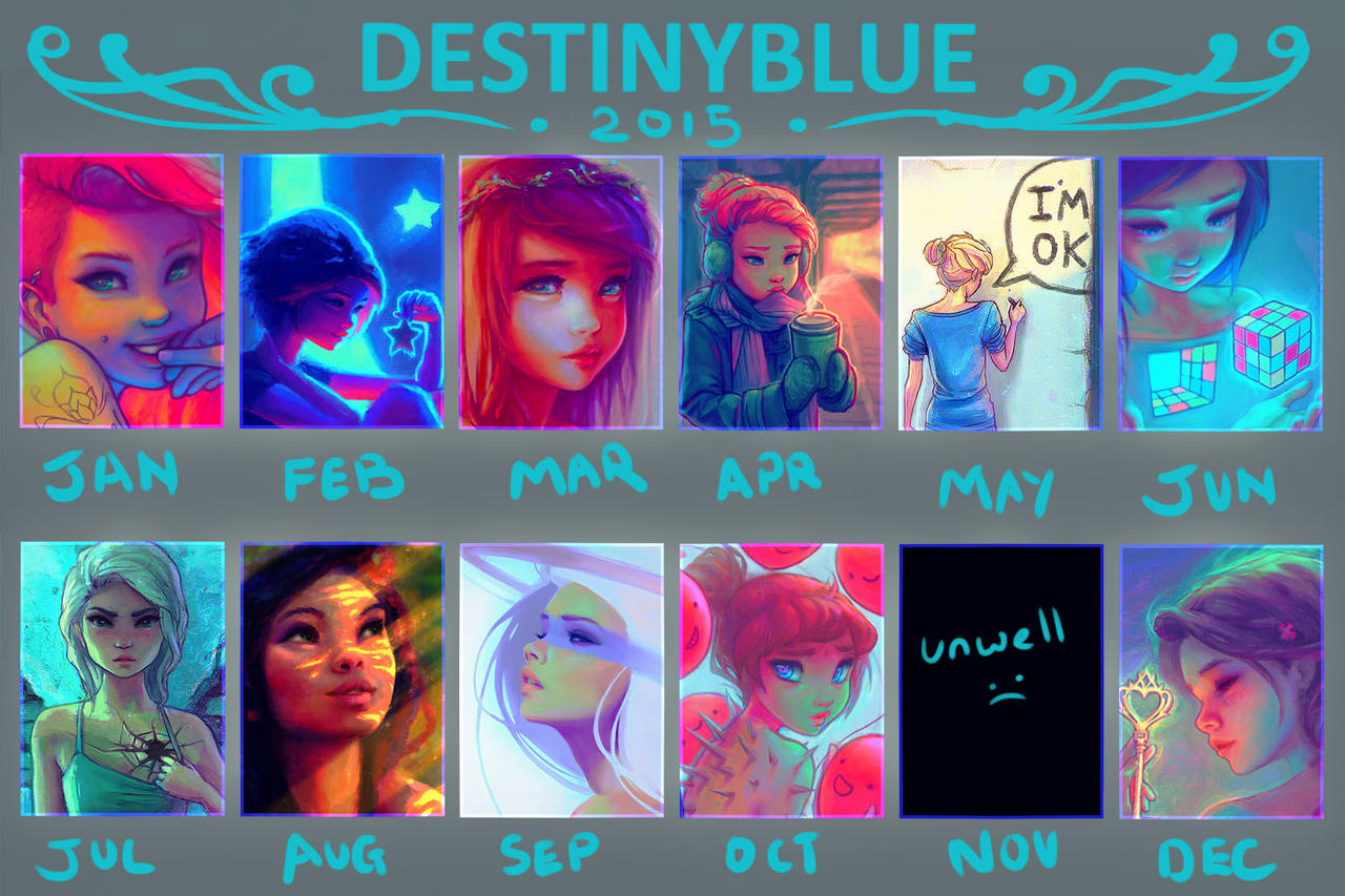 Blue Drew in 2015... by DestinyBlue on DeviantArt