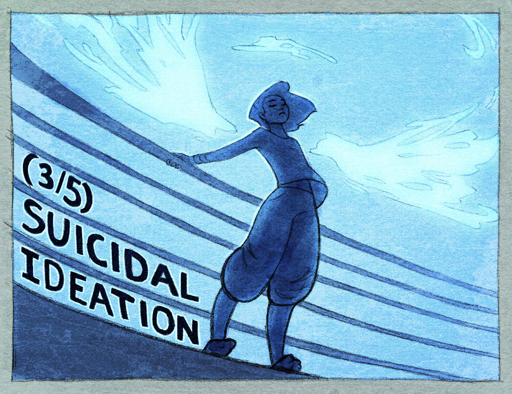 (3/5) Suicidal Ideation by DestinyBlue