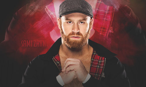 WWE Sami Zayn 2016 Signature