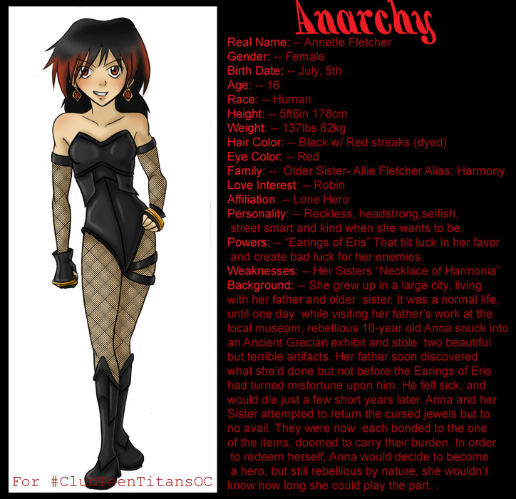 Anarchy TT OC profile