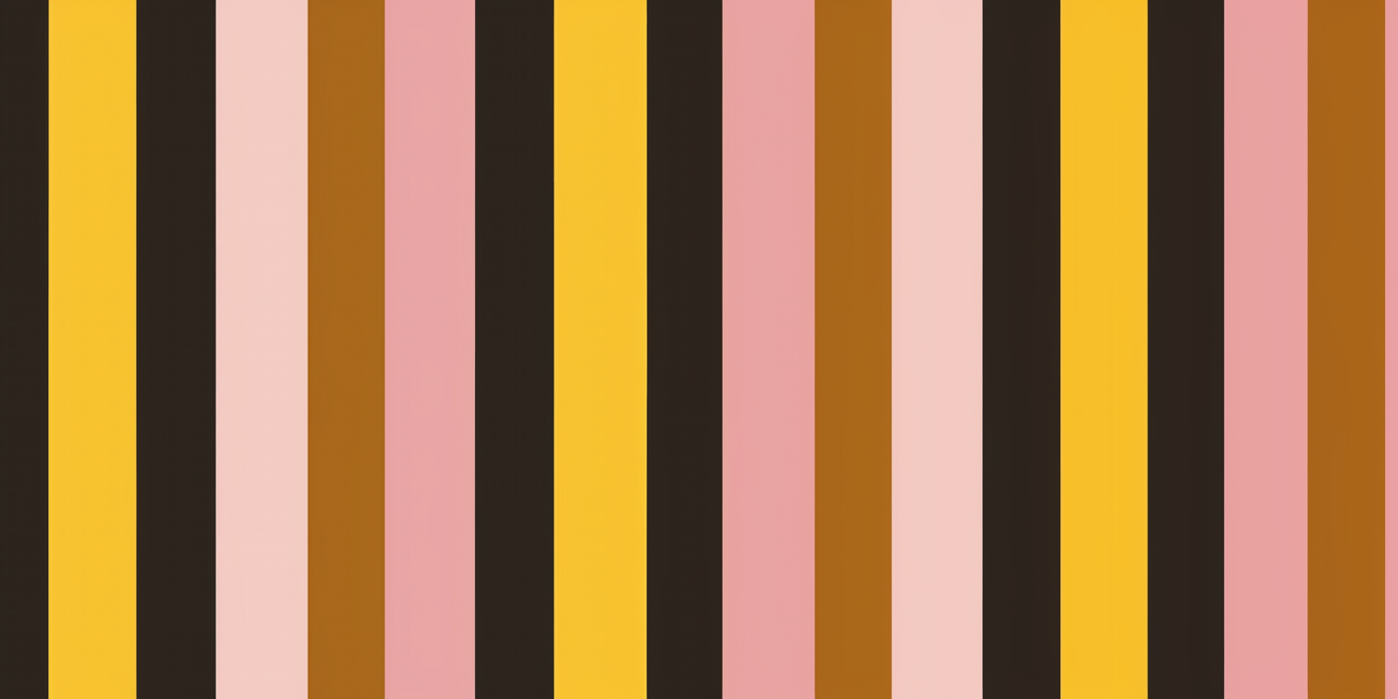 Beefaroni Repeating Yellow Brown Pink And Black Th