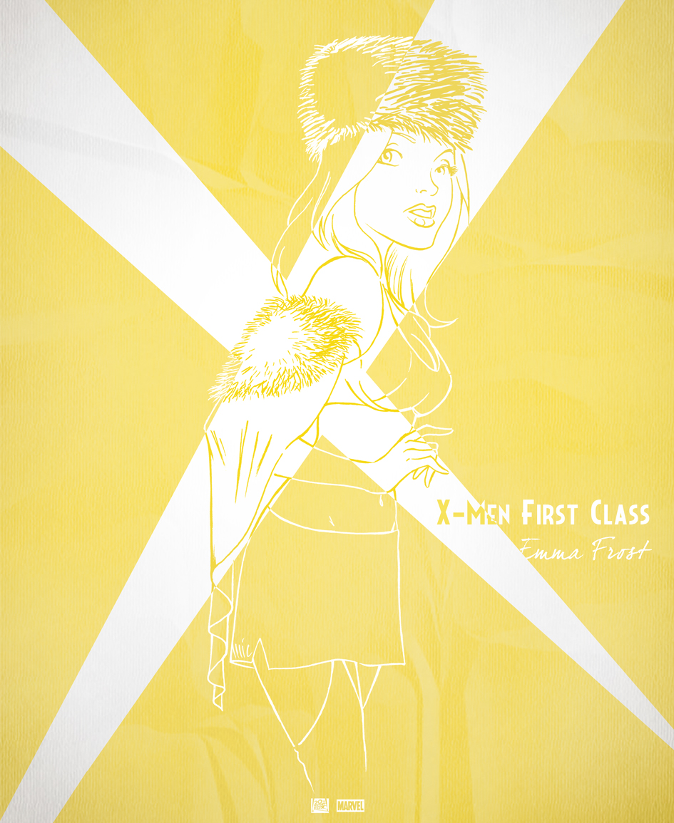 Emma-Frost - X-Men First-Class - Marvel Fanart