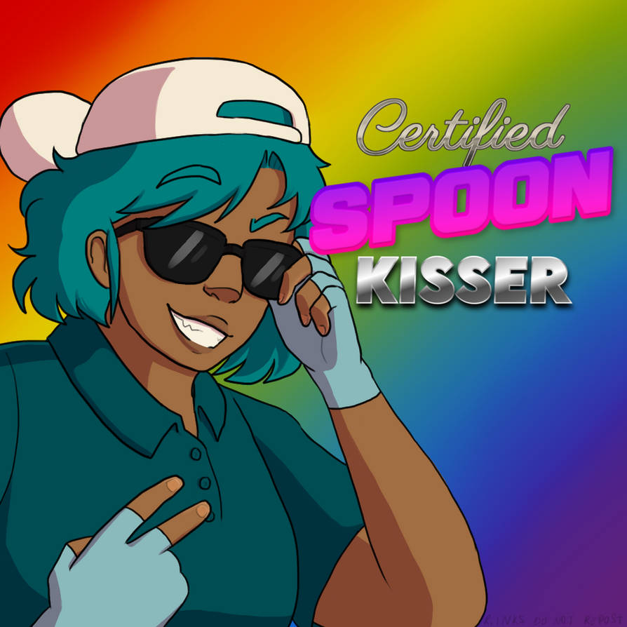 Certified Spoon Kisser by InkFeatherSketches on DeviantArt