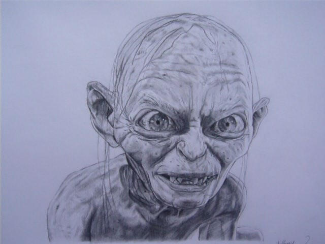 Gollum drawing by loaded88 on DeviantArt