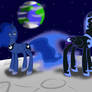 Princess Luna and Nightmare Moon