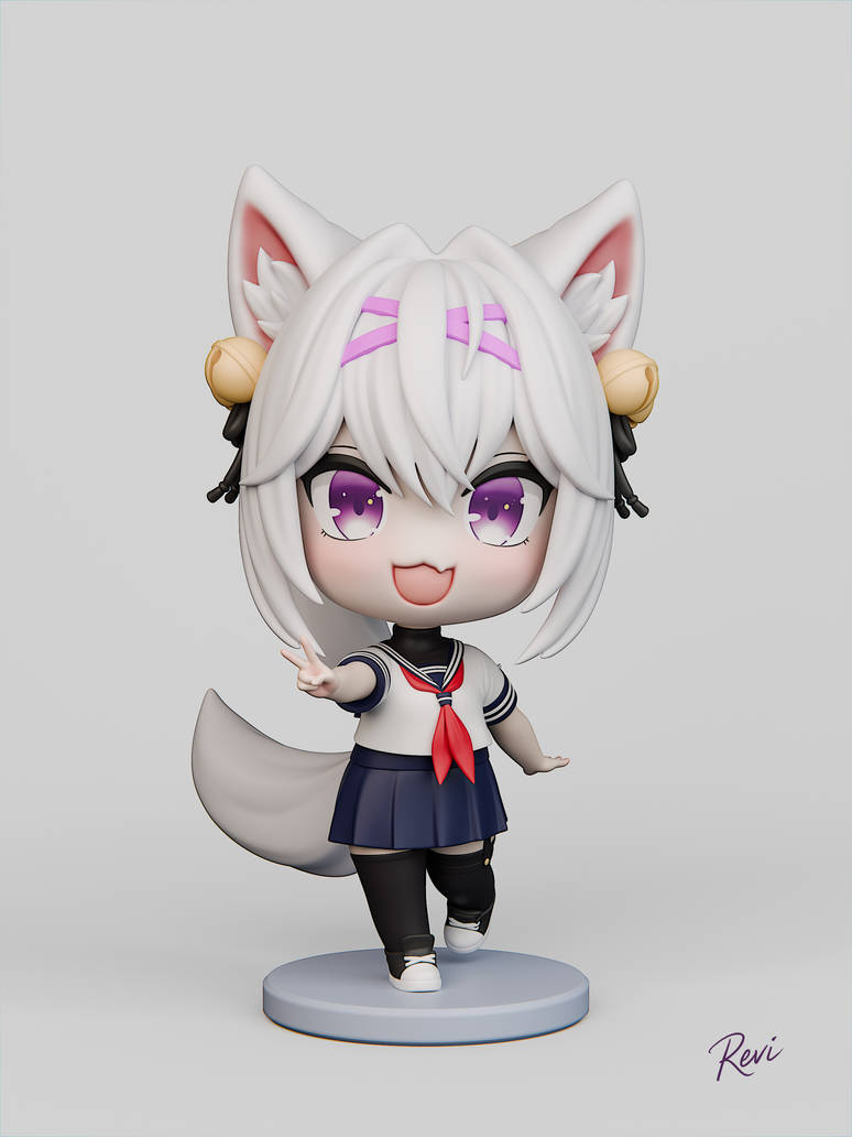 Filian chibi - Vtuber by revisculpt on DeviantArt