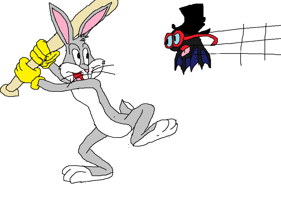 Inktober 2022 Day 3 Bat Bugs Bunny Transylvania 6- by ...