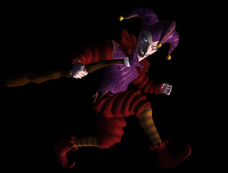 Jester Character rendered