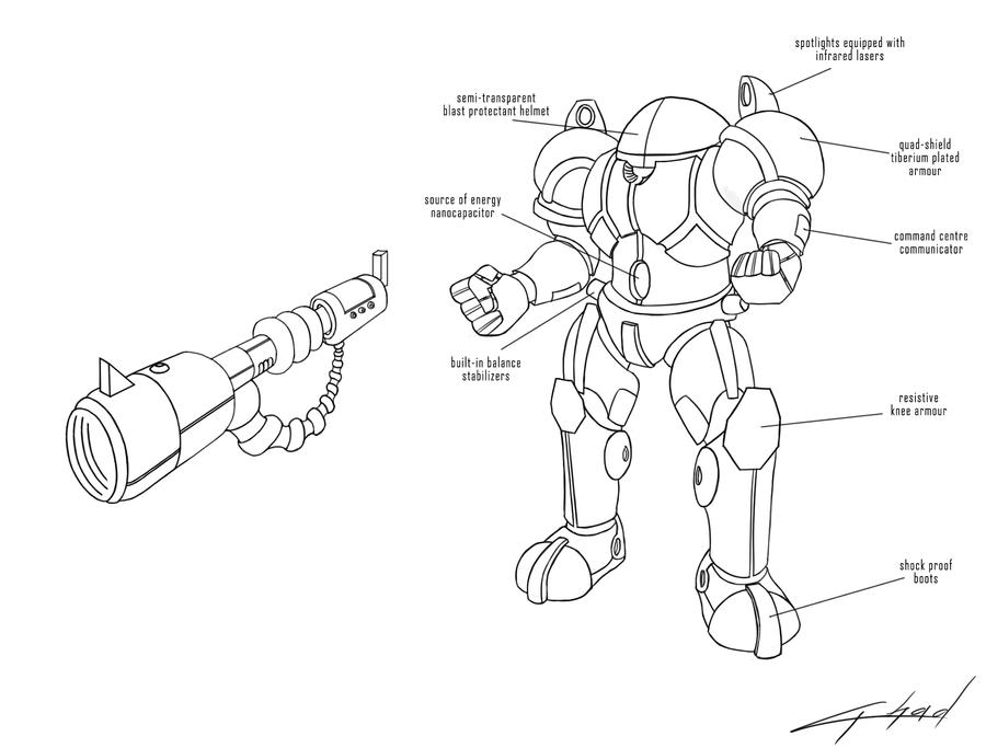 Character Line Art by CainKinris on DeviantArt