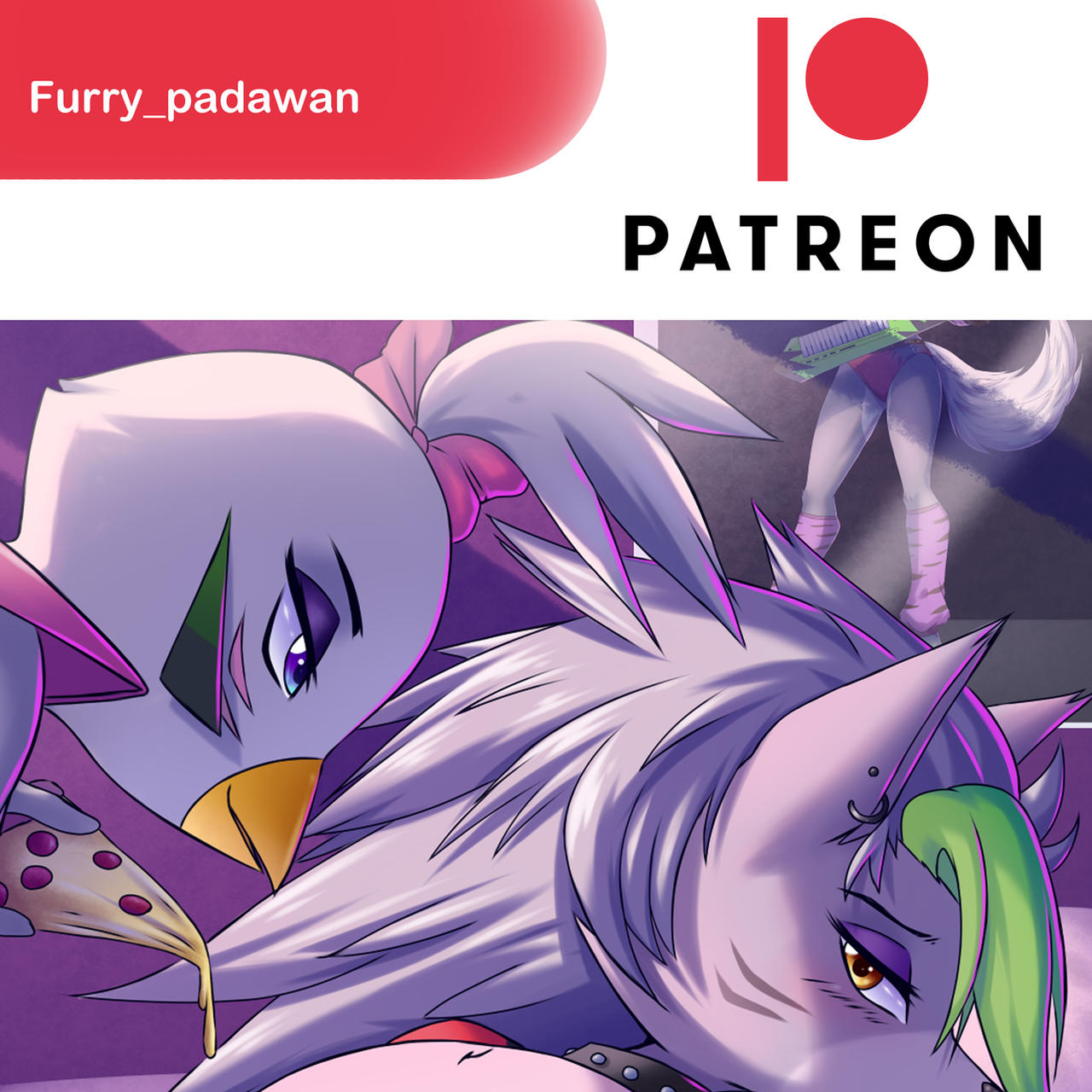 a little pizza and a full belly by Furry-padawan on DeviantArt