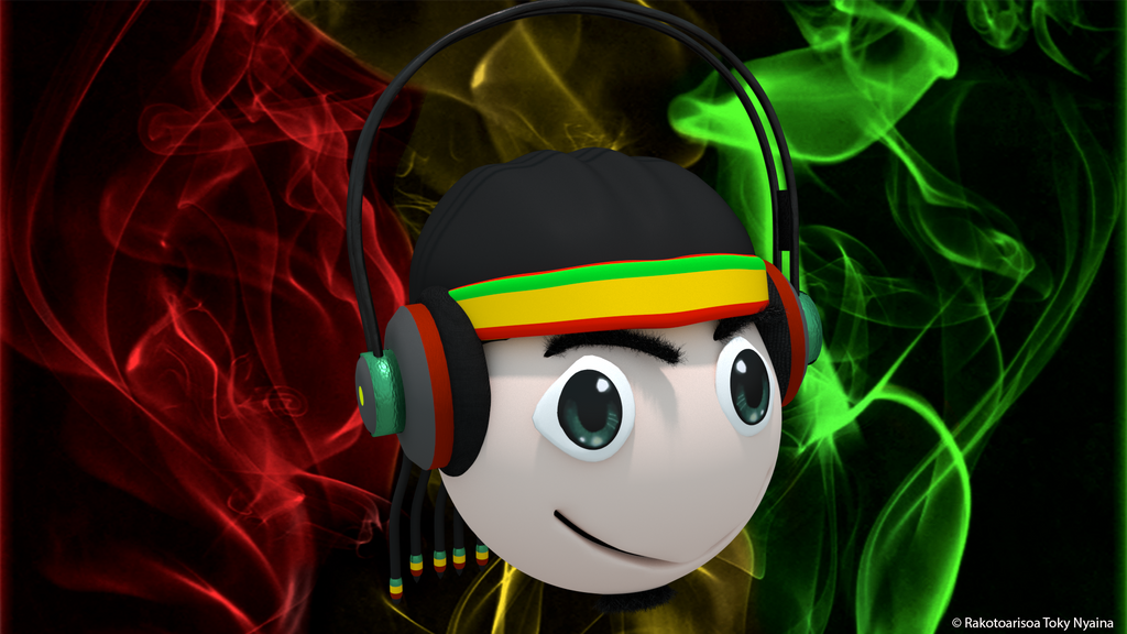 rasta smiley by Tixrk on DeviantArt