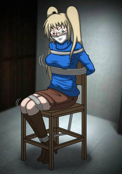 Takane tied in the basement