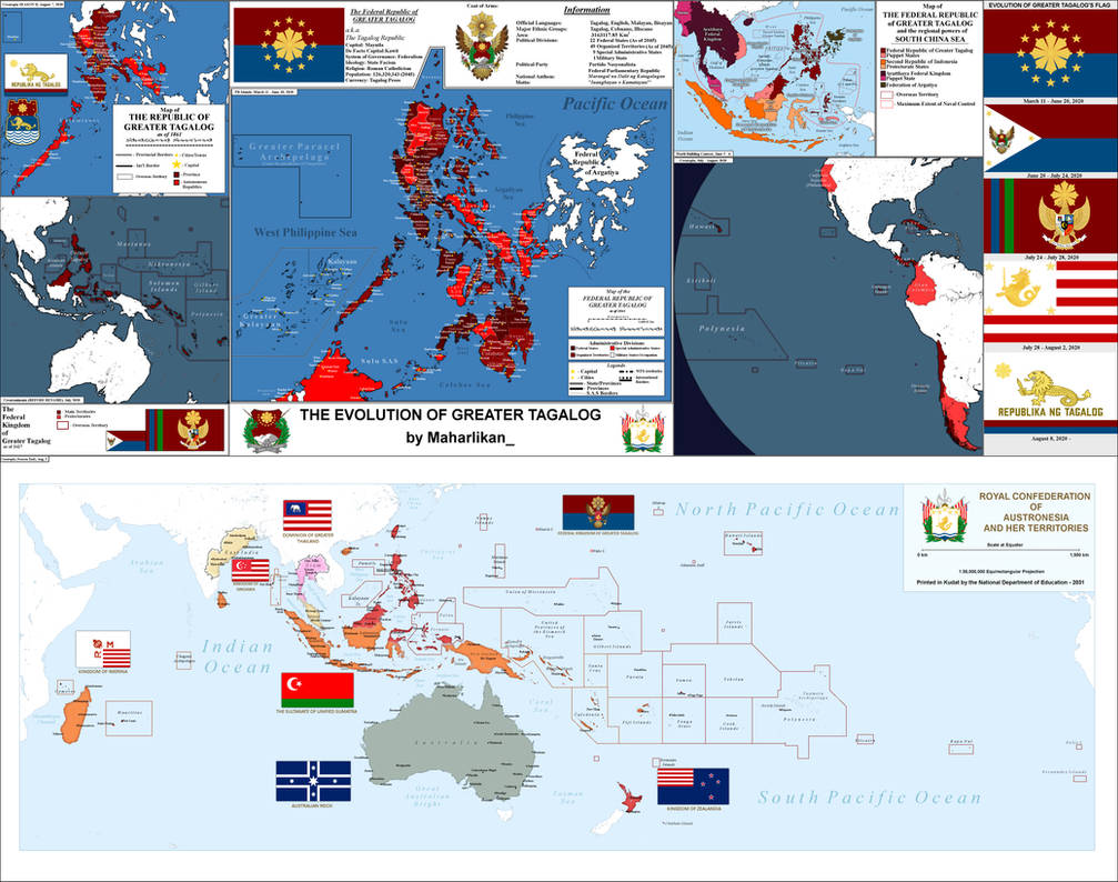 Tagalog Countries The Evolution of Greater Tagalog (NationStates) by Tondoempireball on ...