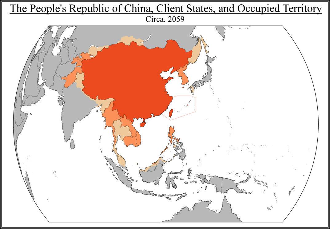 The PRC at its Maximum Extent (Next Century) by Tondoempireball on ...