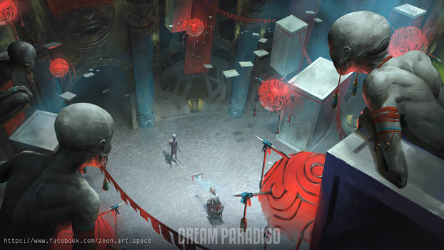 Dream Paradiso environment concept art2