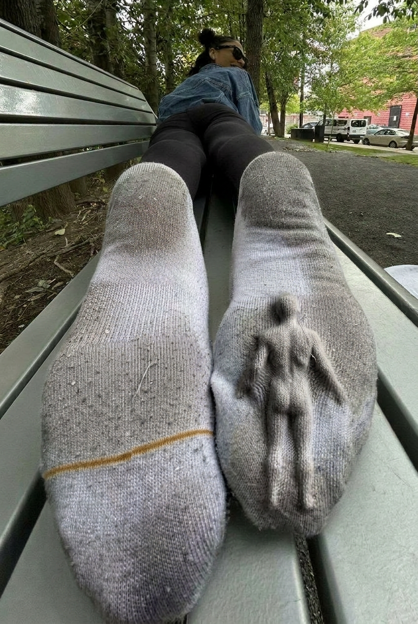 Socks Stuck Stuck in a Sock Test by anon3452 on DeviantArt