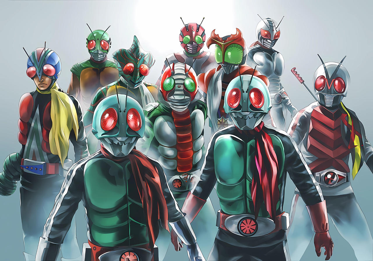 Showa Rider Red Showa Rider by 241RY on DeviantArt