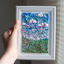 Handmade landscape with marshmallow clouds =D