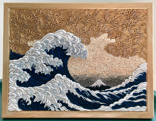 Hokusai's Great wave