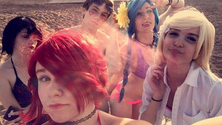 League of Legends Pool Party Cosplay!~