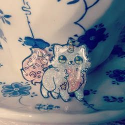 Caticorn Pin