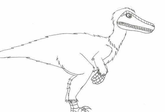 Pod the Pyroraptor by AGreyLizard on DeviantArt