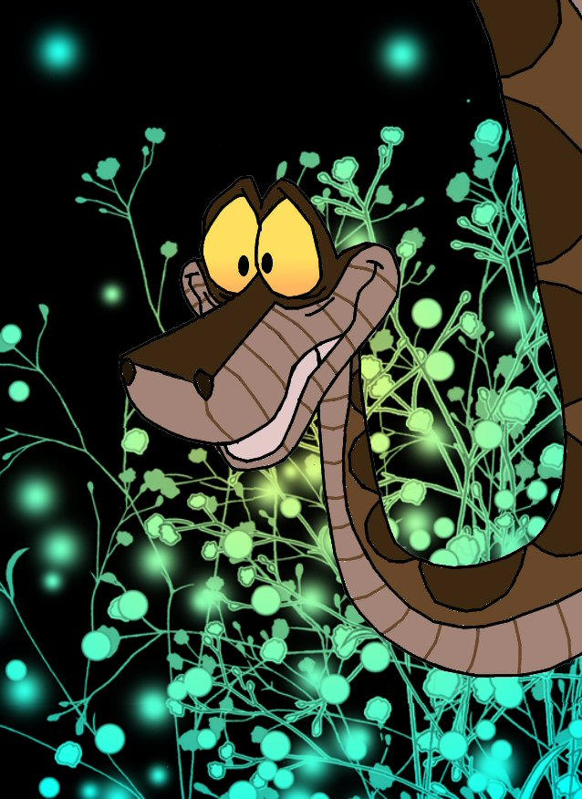 Kaa Practice Colored by MsBlueWings on DeviantArt