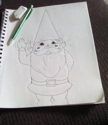 David The Gnome Sketch