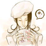 Komui hearts coffe by Minochi