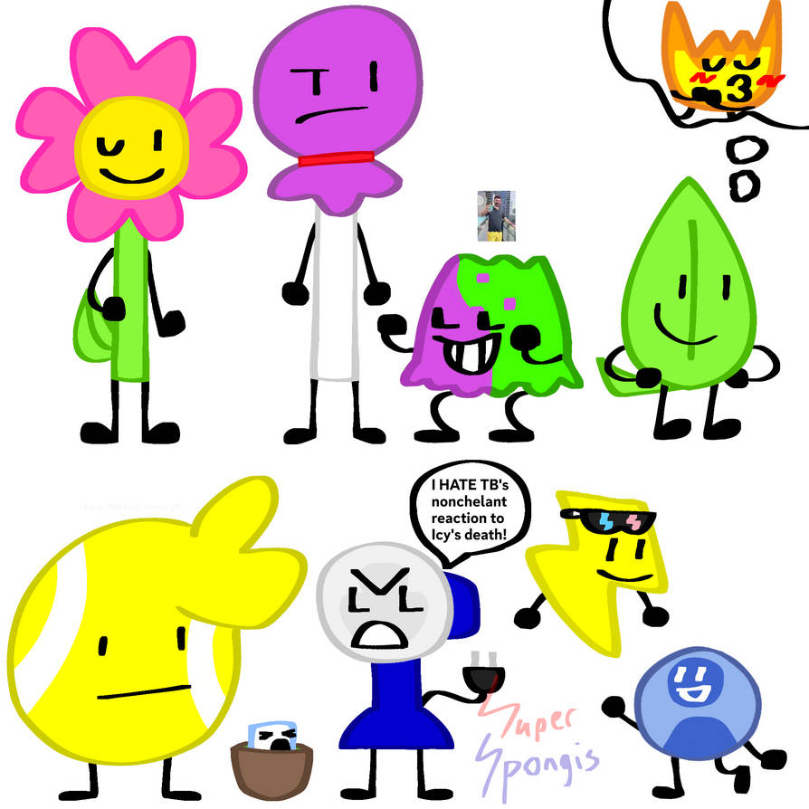 Bfdi Animation Character Uniquely drawn BFDI characters by RealGreenThundr on DeviantArt