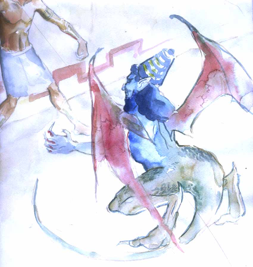 Some creature from the epic of gilgamesh
