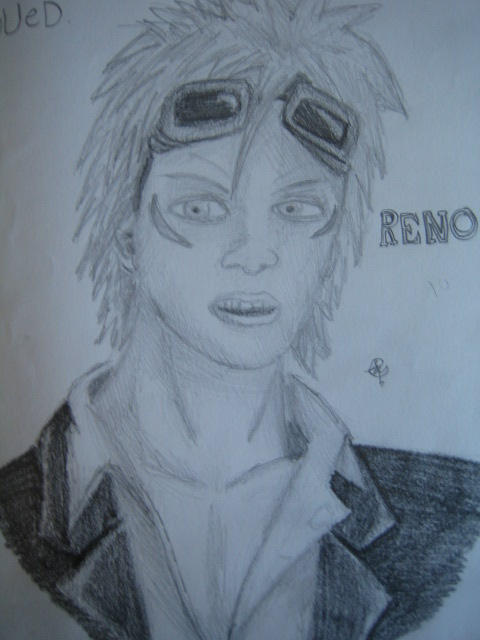 Reno portrait by sephiroththefallen on DeviantArt