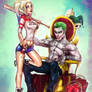 Joker and  Harley Quinn