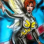 Avengers Wasp Sketch Card