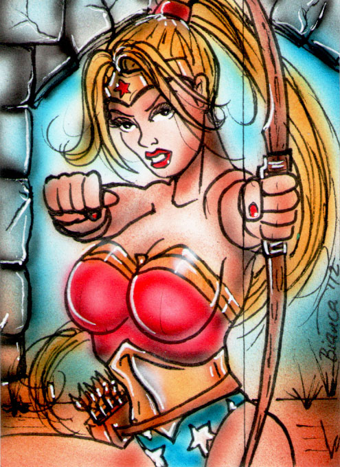 Artemis Sketch Card