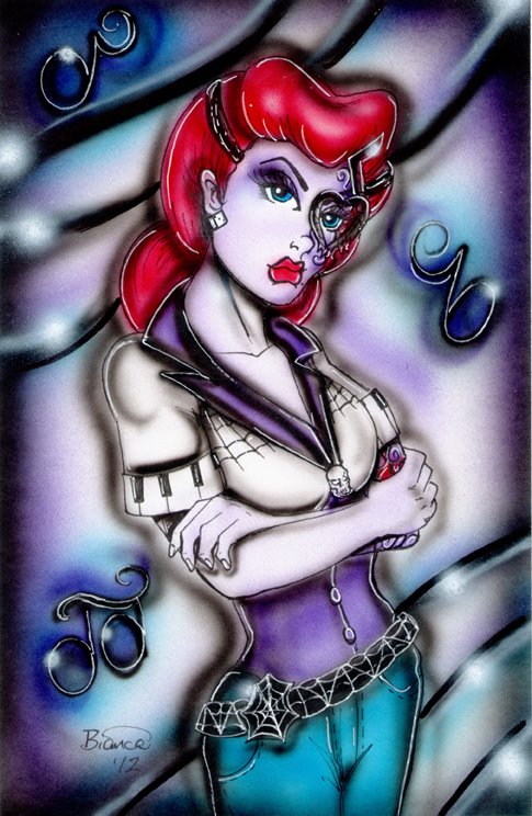 Monster High Operetta Original Painting