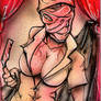 Silent Hill Nurse Sketch Card