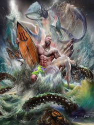 Poseidon by Diosdao Mondero for GODS and GODDESSES