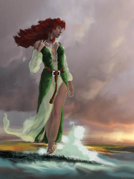 Eriu by Dave Walsh for GODS and GODDESSES