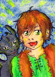 HTTYD - Hiccub and Toothless I