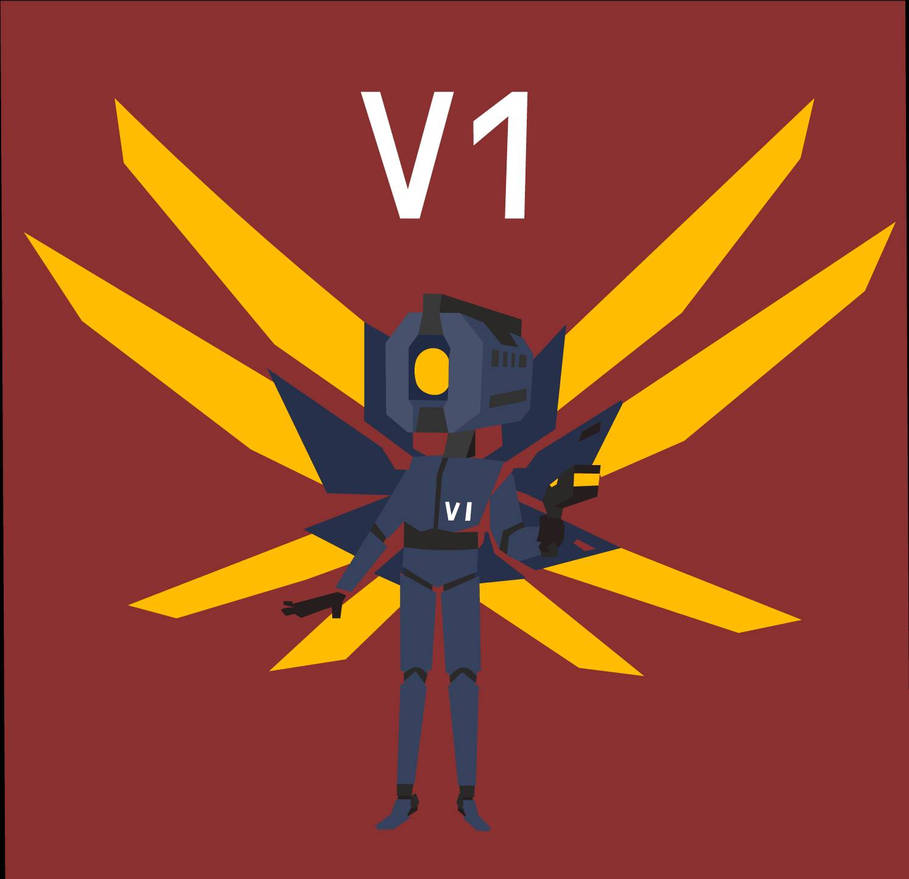 V1 from Ultrakill by KusochekCat on DeviantArt