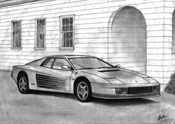 Testarossa Deviantart Ferrari Testarossa by ShakSam on DeviantArt