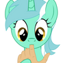 Lyra likes fingers