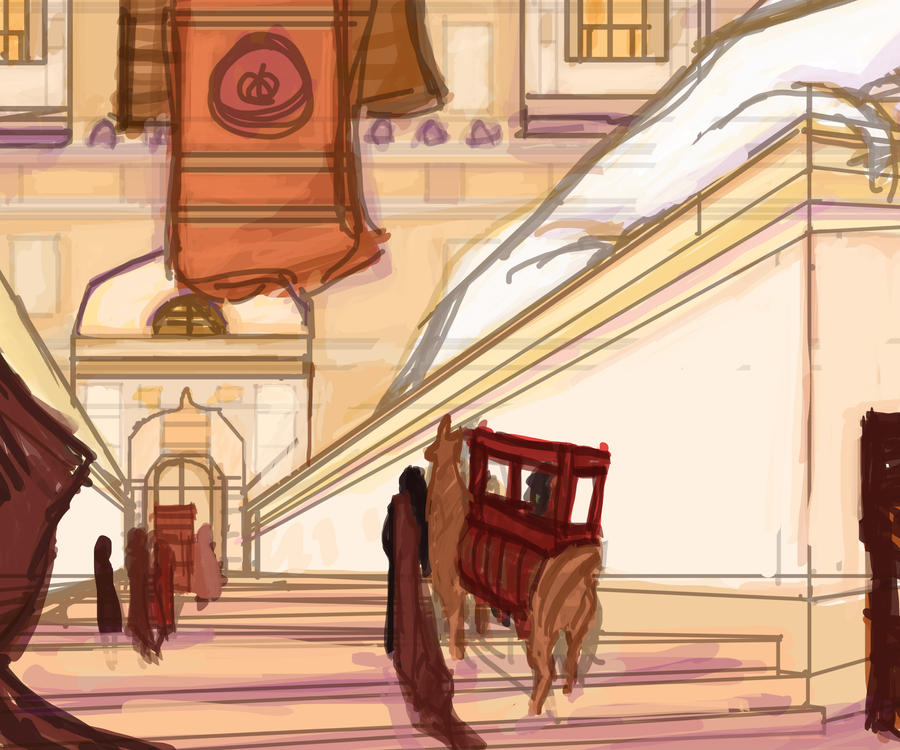 Migration sketch by scribblepage on DeviantArt