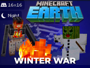 Minecraft Earth Winter War