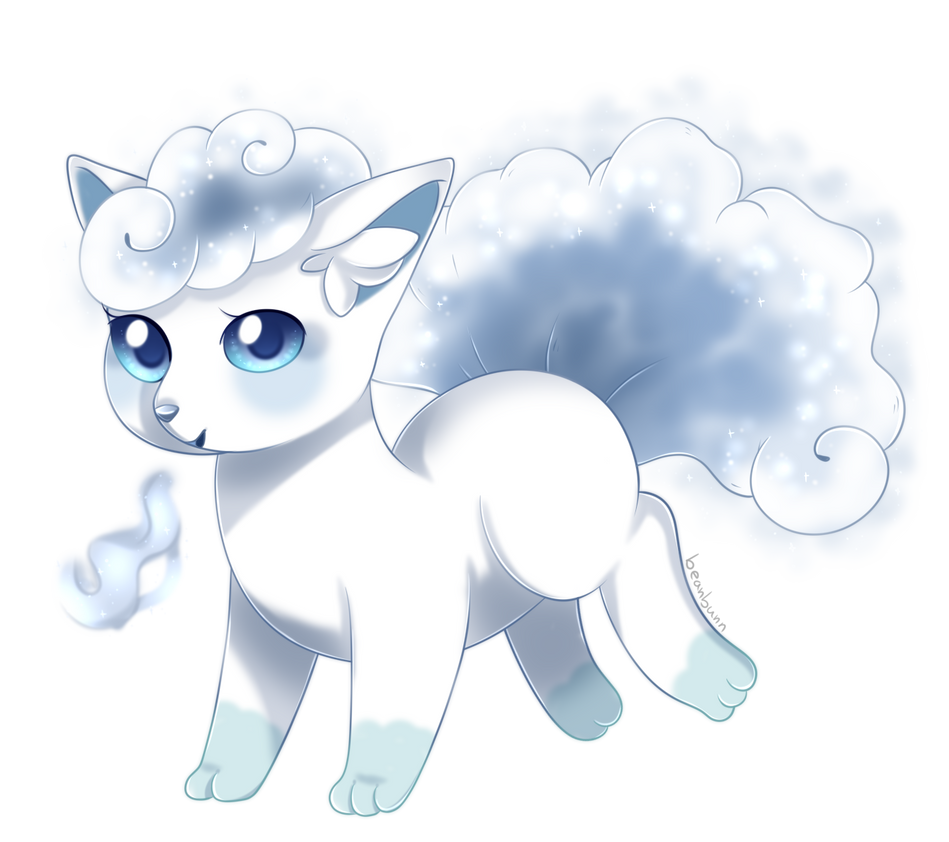 Alolan Vulpix by purineko on DeviantArt