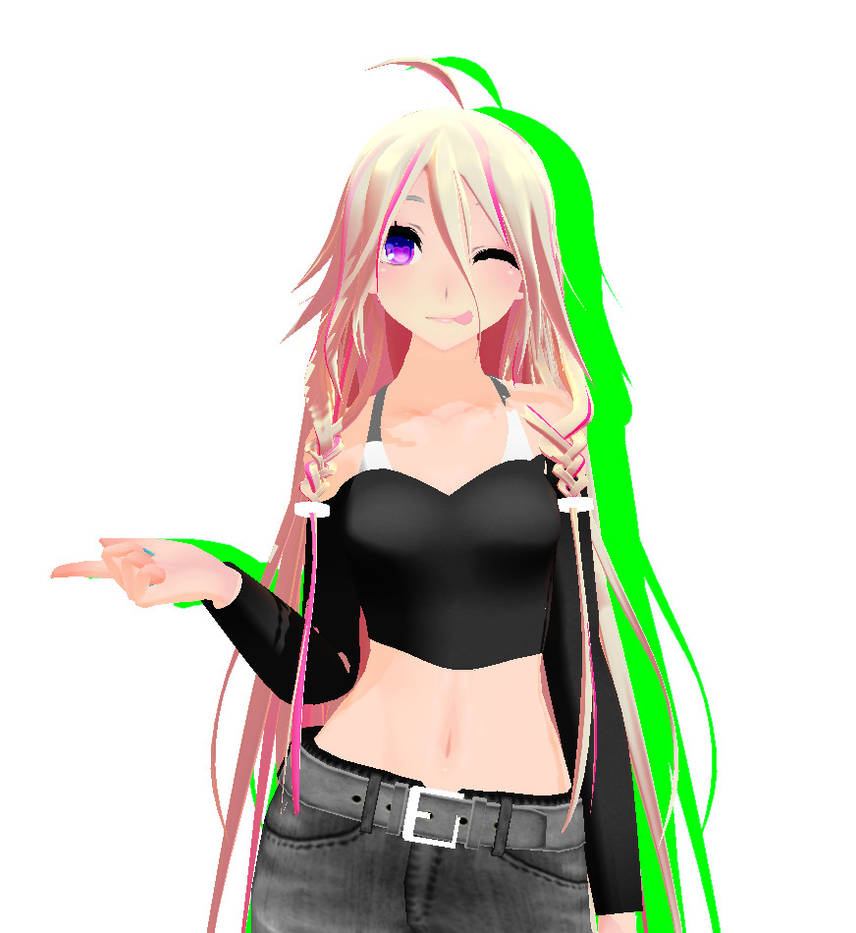 Ia Rocks Cosplay Tda IA rocks casual by MumuBerry on DeviantArt