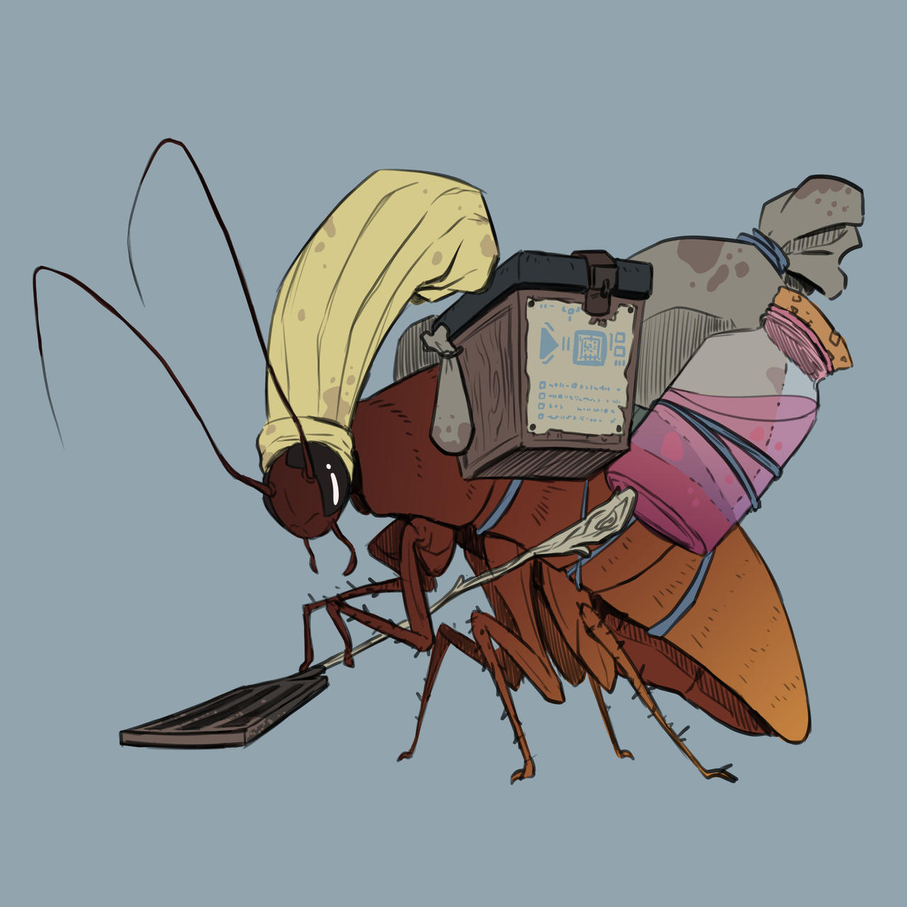 Cockroach Cook by PoshMop on DeviantArt